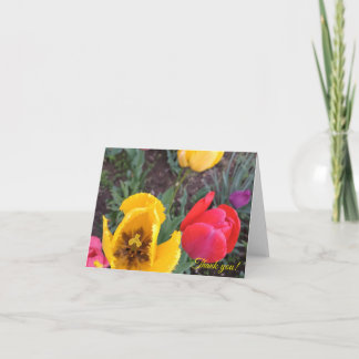 Carte De Remerciements Folded Thank You Card