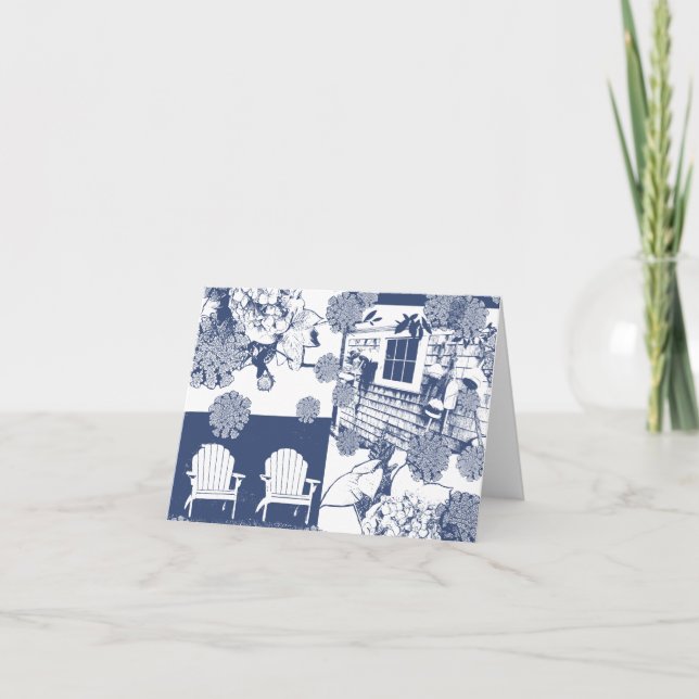 Carte De Remerciements Folded Thank You Card (Devant)