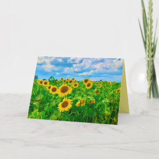 Carte De Remerciements Folded Thank You Card