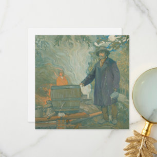 Carte De Remerciements Forêt encore Moonshiners White Lightning Liquor