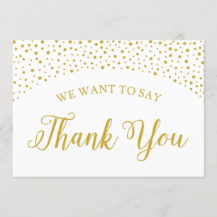 Carte de remerciements fournisseur mariage