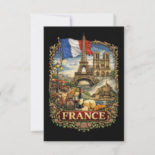 Carte De Remerciements France