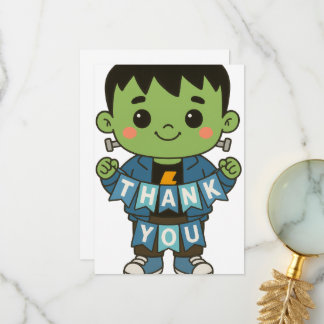 Carte De Remerciements Frankie Boo Crew “Thank You” Card 