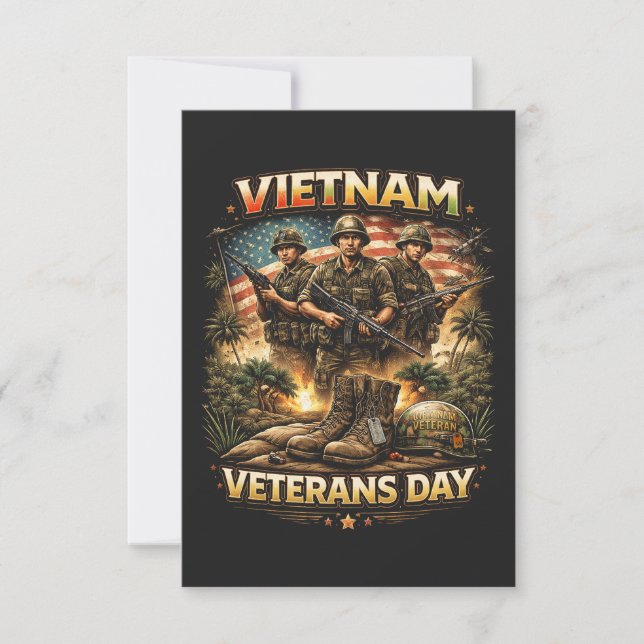 Carte De Remerciements Frères du Vietnam (Devant)