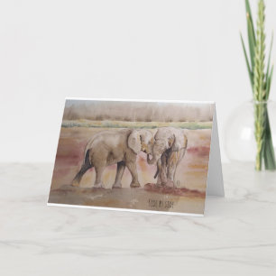 Carte De Remerciements Friendship wildlife themed