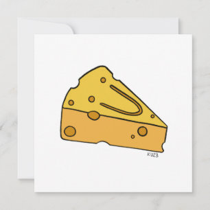 Carte De Remerciements Fromage Mignon à Croquer