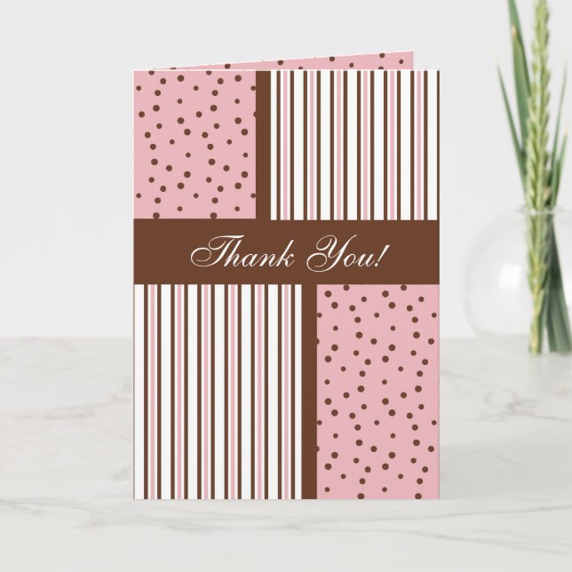 Carte de remerciements : Funky Chic Collection (Devant)