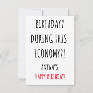 Carte De Remerciements Funny Happy Birthday card