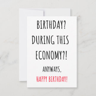 Carte De Remerciements Funny Happy Birthday card