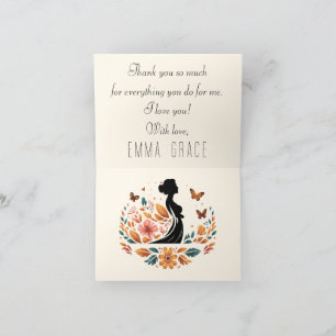 Carte De Remerciements Funny Happy Mothers Day Card Vacances Sarcastique
