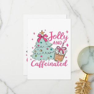Carte De Remerciements Gai et Caféiné
