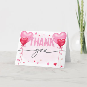 Carte De Remerciements Galentine's Love Is In The Air Baby Shower Nuptial