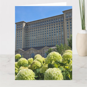 Carte De Remerciements Gare de Detroit