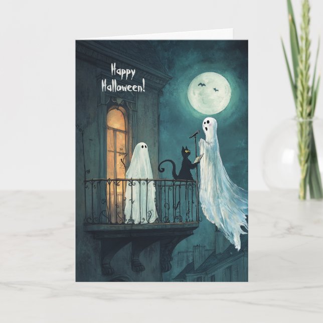 Carte De Remerciements Ghost Serenade (Devant)