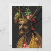 Giuseppe Arcimboldo - Quatre saisons en une tête