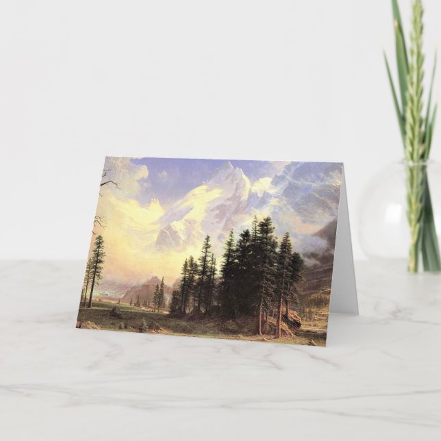 Carte De Remerciements Glacier Morteratsch, Pontresina, art (Devant)