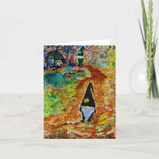 Carte De Remerciements Gnomes dans la forêt