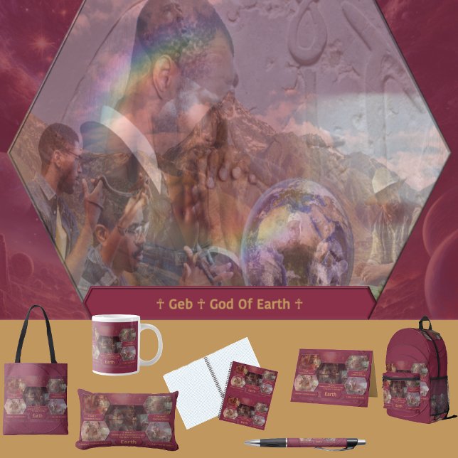Carte De Remerciements Gods and Goddess Of Earth (Get the full “Gods + Goddesses Of Earth” collection at: https://bit.ly/OurAncestorsZazzle)