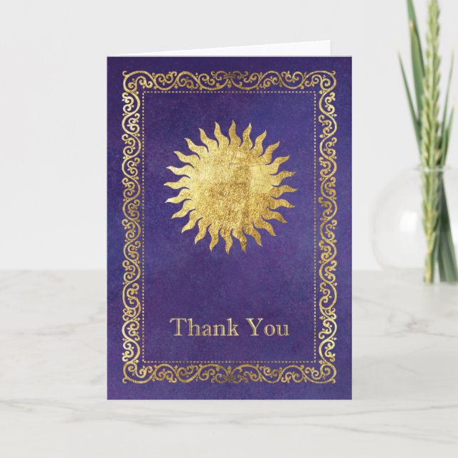 Carte de remerciements GoldenSun (Devant)