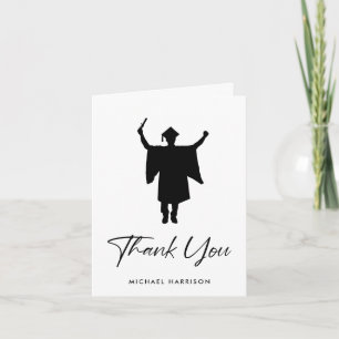 Carte De Remerciements Graduation moderne