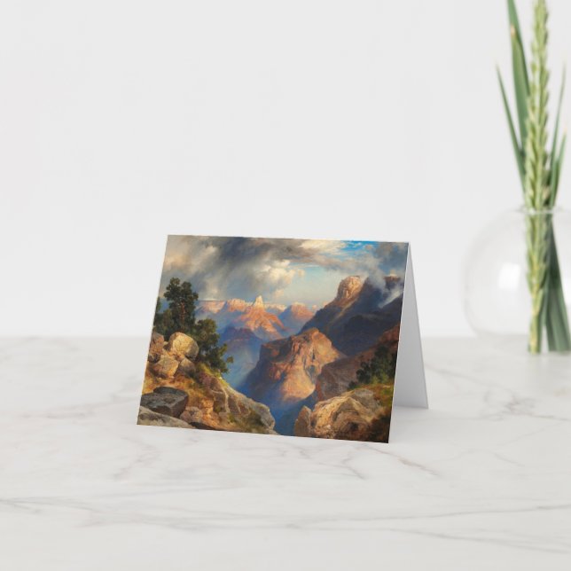 Carte De Remerciements Grand Canyon par Thomas Moran (Devant)