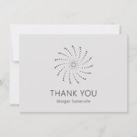 Gris ardoise élégant Fleur abstraite Moderne