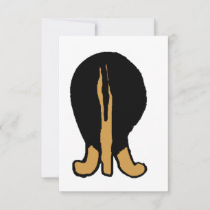 Carte De Remerciements GS bi color hiney