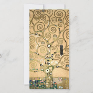 Carte De Remerciements Gustav Klimt - L'Arbre de Vie, Frise Stoclet