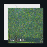 Carte De Remerciements Gustav Klimt - Le Parc<br><div class="desc">Le Parc - Gustav Klimt,  Huile sur Toile,  1910</div>