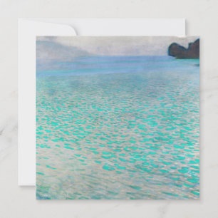 Carte De Remerciements Gustav Klimt - Sur le lac d'Attersee