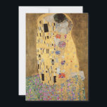 Carte De Remerciements Gustav Klimt | The Kiss, 1907-08<br><div class="desc">The Kiss,  1907-08 | par Gustav Klimt | Lieu de l'art : Osterreichische Galerie Belvedere,  Vienne,  Autriche | Artiste autrichien | Numéro de collection d'images : XAM601</div>