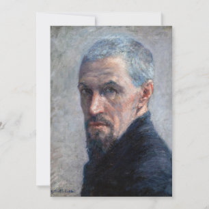 Carte De Remerciements Gustave Caillebotte - Autoportrait