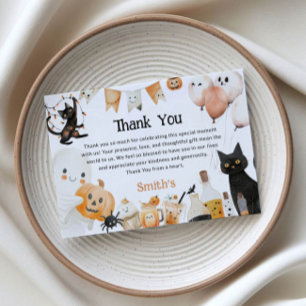 Carte De Remerciements Halloween