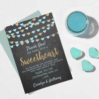 Hanging Love Hearts Petit Baby shower amoureux