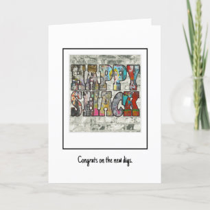 Carte De Remerciements Happy Shack New Home Greeting Card