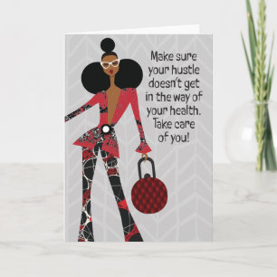 Carte De Remerciements Hey Gurl Hey - Assurez-vous que votre agitation