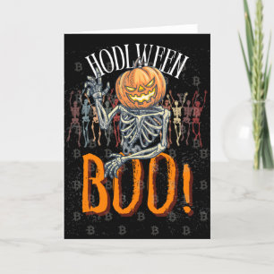 Carte De Remerciements Hodlween BOO ! - Halloween Tc