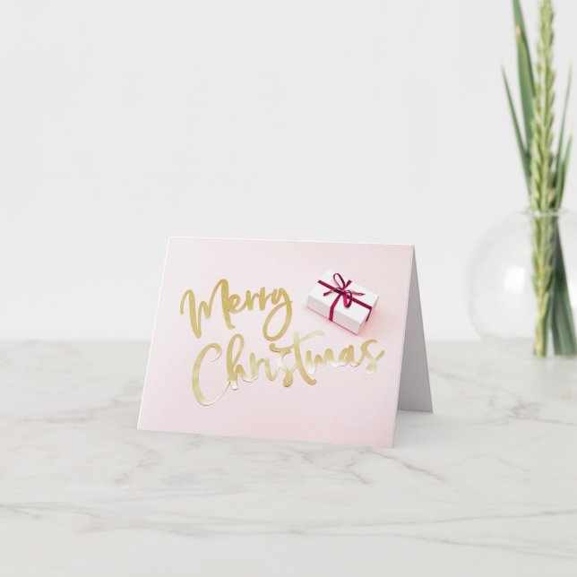 Carte De Remerciements Holiday Cheer Folded Card – Merry Christmas Gift (Devant)