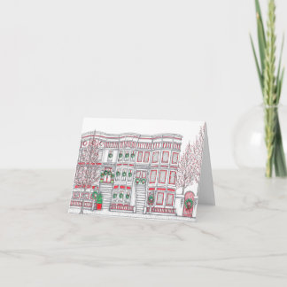 CARTE DE REMERCIEMENTS HOLIDAY IN BROOKLYN CARD