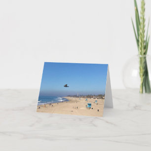 Carte De Remerciements Huntington Beach, Californie