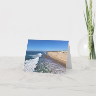 Carte De Remerciements Huntington Beach, Californie
