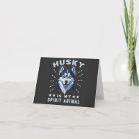 Husky Est Mon Esprit Animal Majestic Husky Chien