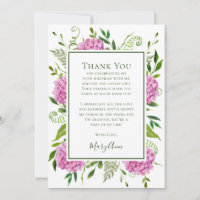 Hydrangeas roses 65e anniversaire