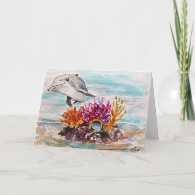 Carte De Remerciements I Sea C'est ton anniversaire (Devant)