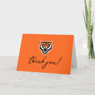 Carte De Remerciements Idaho State University Bengals Spirit Design