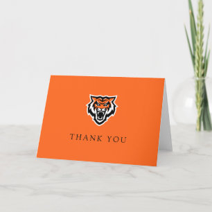 Carte De Remerciements Idaho State University Bengals Spirit Design