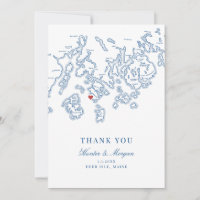 Île de Deer dans le Maine Mariage Plat