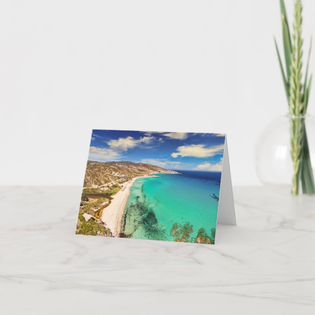 Carte De Remerciements Île d'Ikaria, Grèce (Devant)