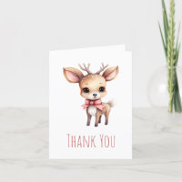 Illustration de dessin animé de cerfs de bébés mig