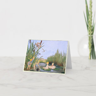 Carte De Remerciements Illustration vintage de Freddie Langeler